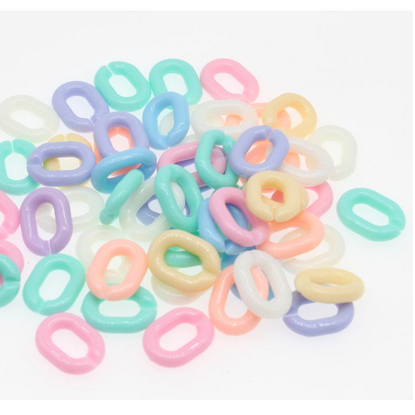 Set 30 phụ kiện làm trang sức thủ công đầy màu sắc