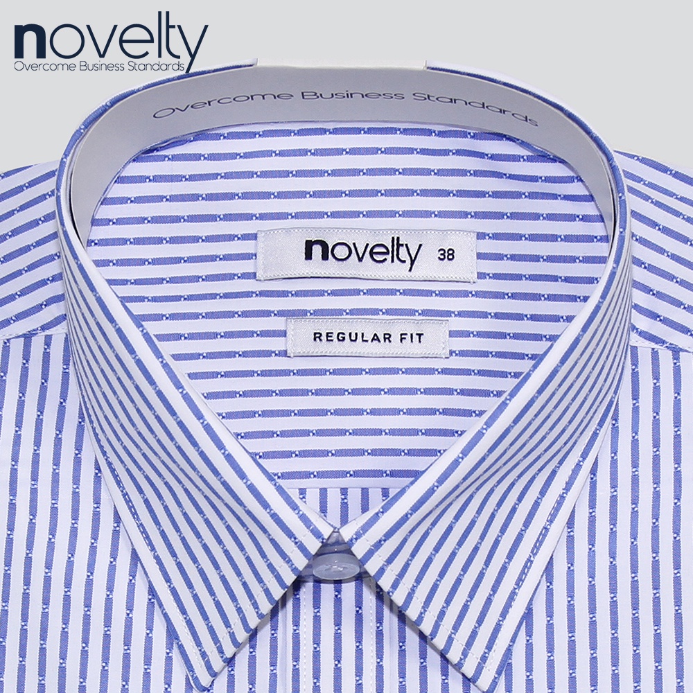 Áo Sơ Mi Nam Novelty Tay Dài Kẻ Sọc Caro Regular fit 212804D
