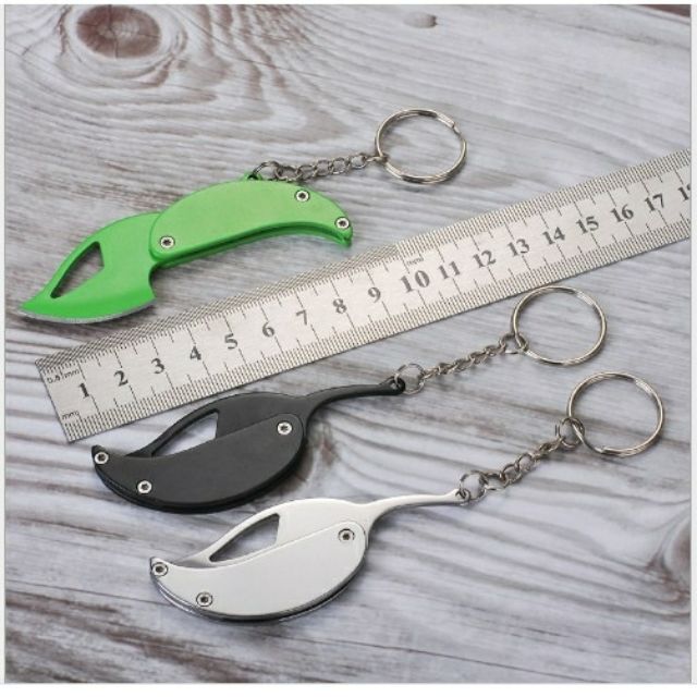 Dao mini cao cấp gấp gọn thích hợp treo chìa khoá....