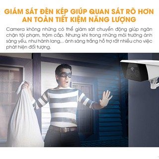 Camera IP Wifi EBITCAM EBO2 STARLIGHT + 4G (2MP)