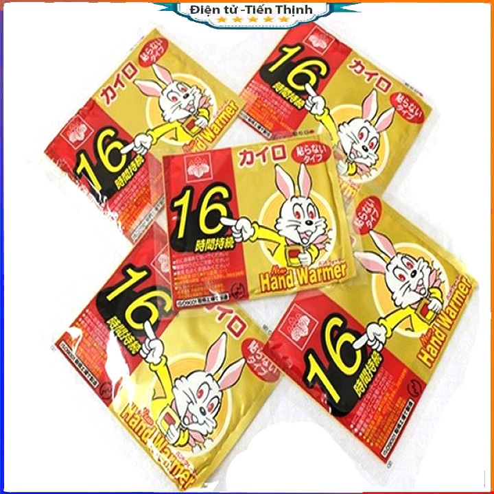 Miếng dán giữ nhiệt Kairo Hand Warmer