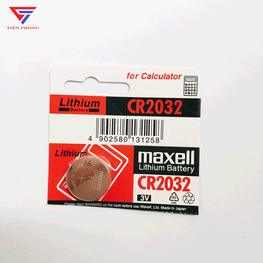 Pin Maxell CR2032 vỉ 5 viên