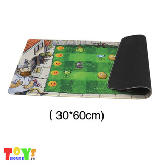 Thảm chơi đồ chơi plants vs zombies 30x60cm