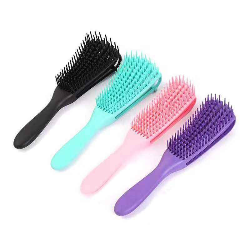 Lược Mềm Hỗ Trợ Mát Xa Da Đầu Chống Tĩnh Điện Tiện Dụng
