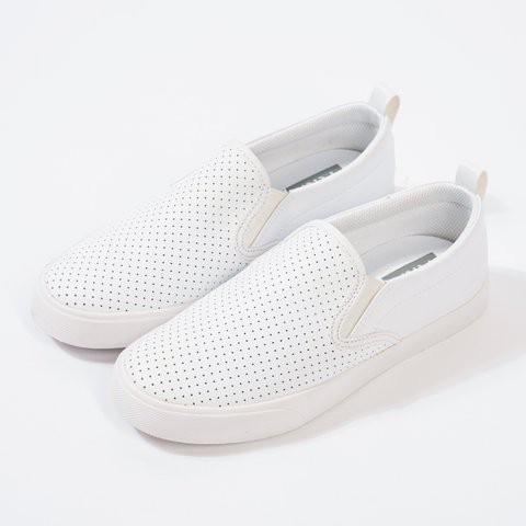 Kith Slip On Perforated White