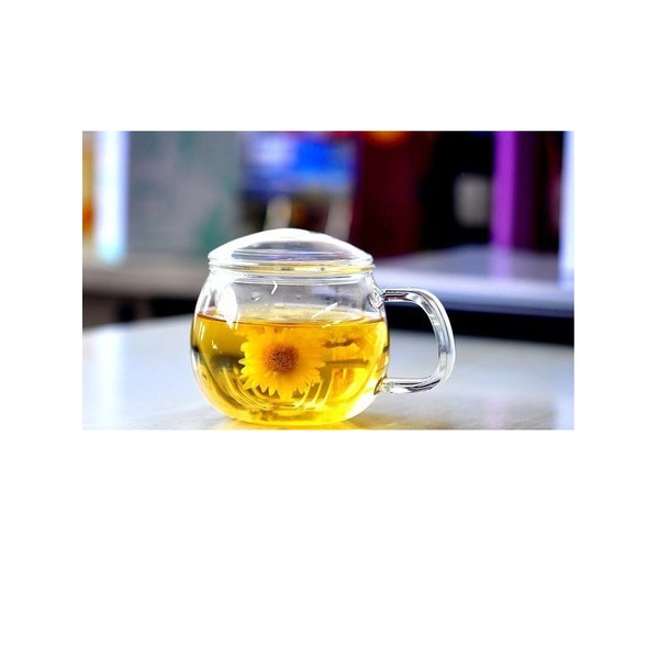 Cốc pha trà thủy tinh có lõi lọc CLL02 300ml