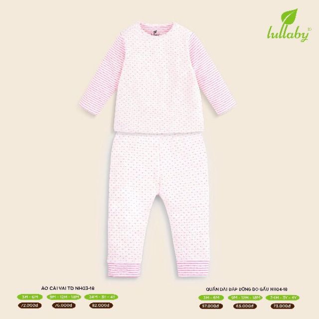 (7 màu) Quần dài Lullaby cotton 2 lớp mỏng siêu mềm mịn