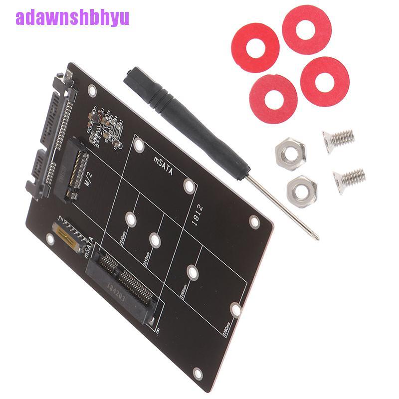 Bộ Chuyển Đổi Ổ Đĩa Ssd 2 Trong 1 Từ Msata Sang Sata Ngff M.2 Sang Sata3 | BigBuy360 - bigbuy360.vn
