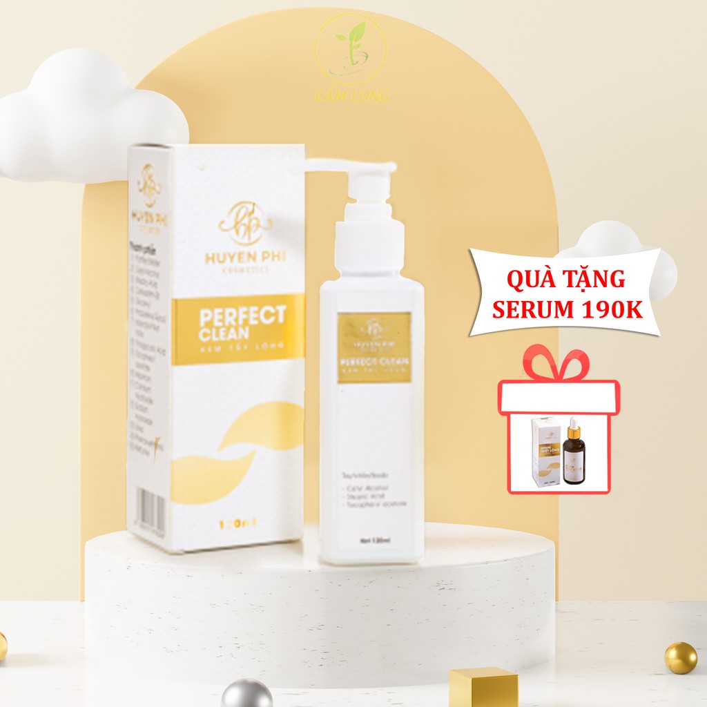 Kem Wax Lông Vùng Kín, Bikini, Nách, Chân, Tay Huyền Phi - Kèm Serum Triệt Lông Vĩnh Viễn - Hàng Chính Hãng Cao Cấp