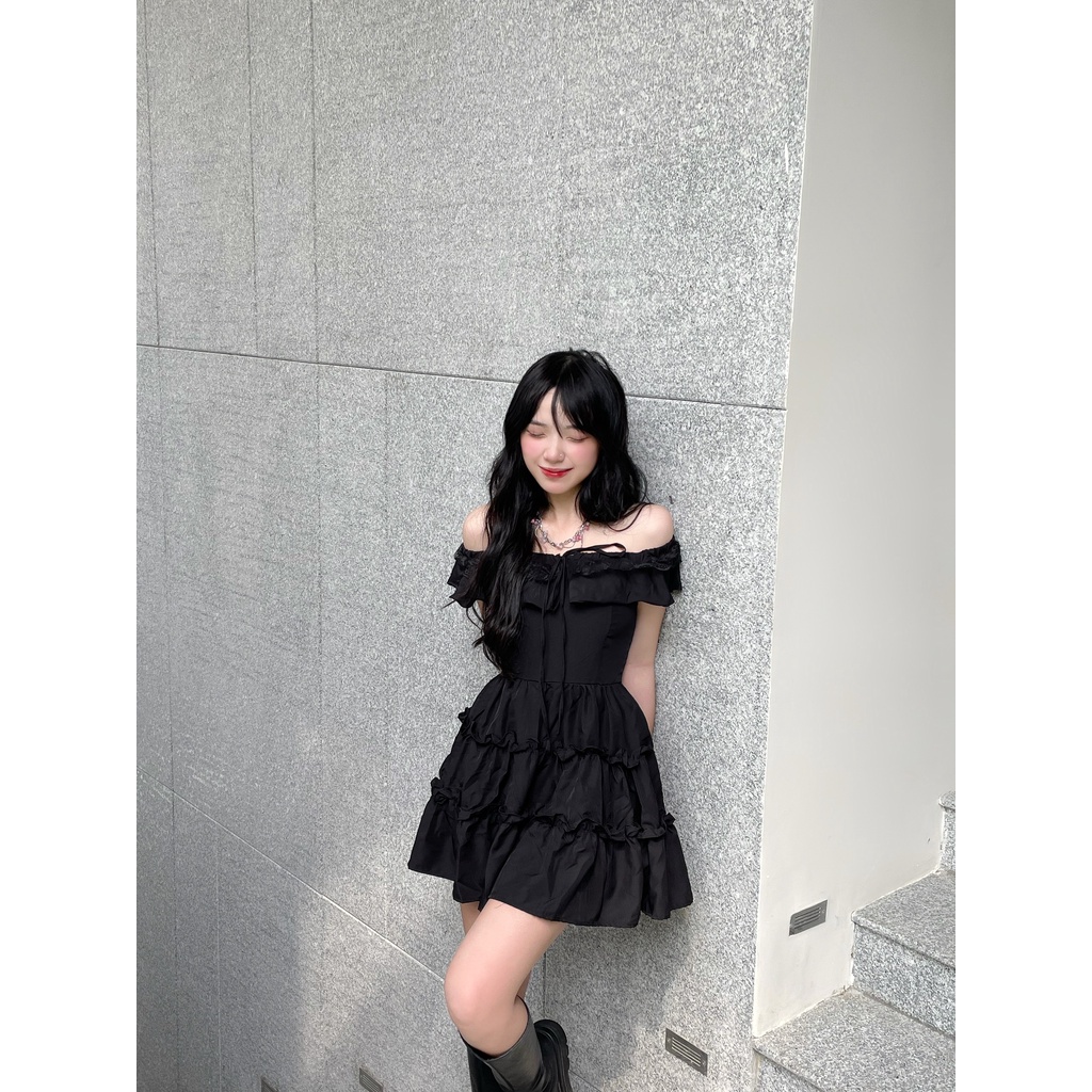 Đầm babydoll Gilly 💓CHEAPY STORE 💓 FREESHIP💓 mặc dự tiệc, sinh nhật, kỉ yếu