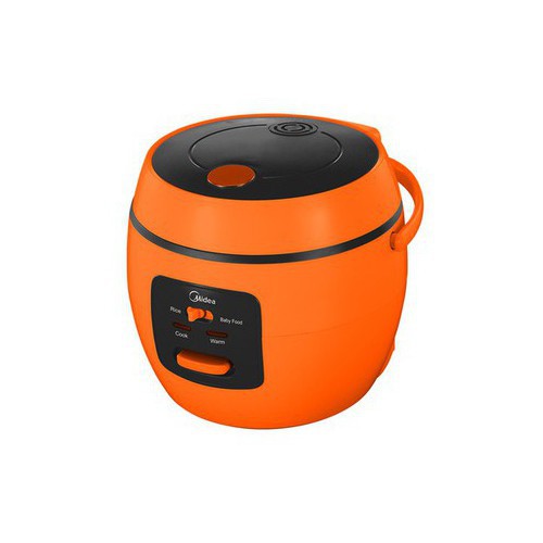 Nồi cơm điện Midea MR-CM07NB 0.7L (Cam - Đen) - Dung tích nhỏ, đa chức năng
