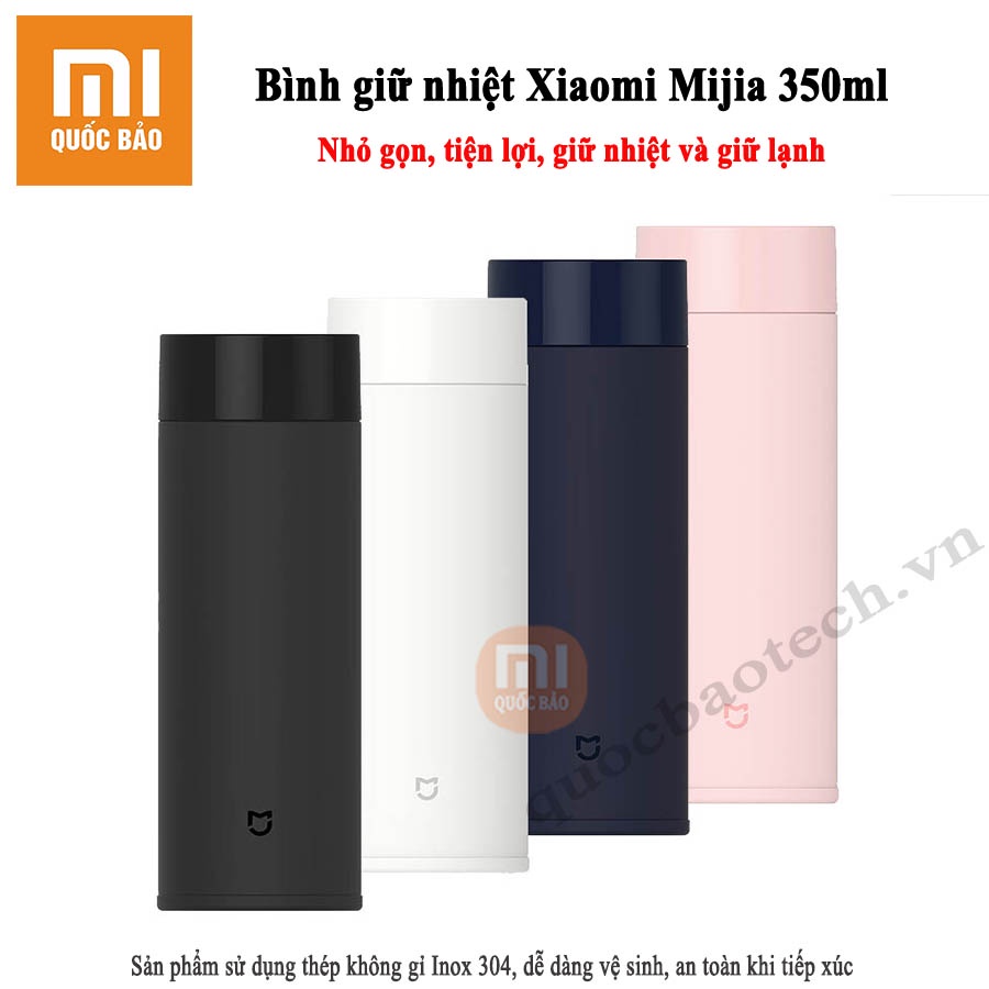 Bình giữ nhiệt Xiaomi Mijia 350ml- Tiện lợi, an toàn