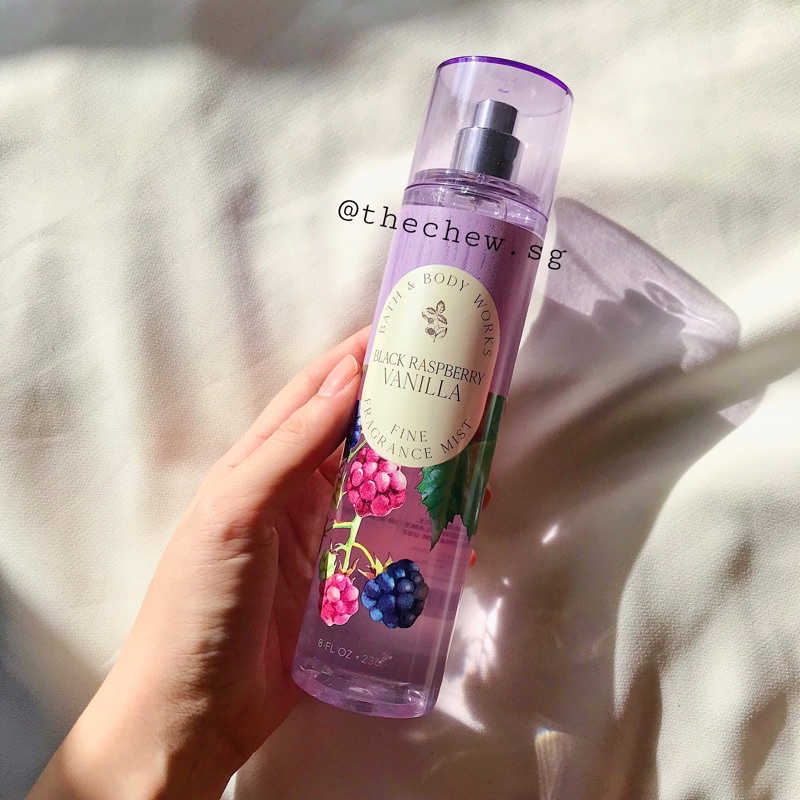 Xịt thơm toàn thân BATH&BODYWORKS Black Raspberry Vanilla