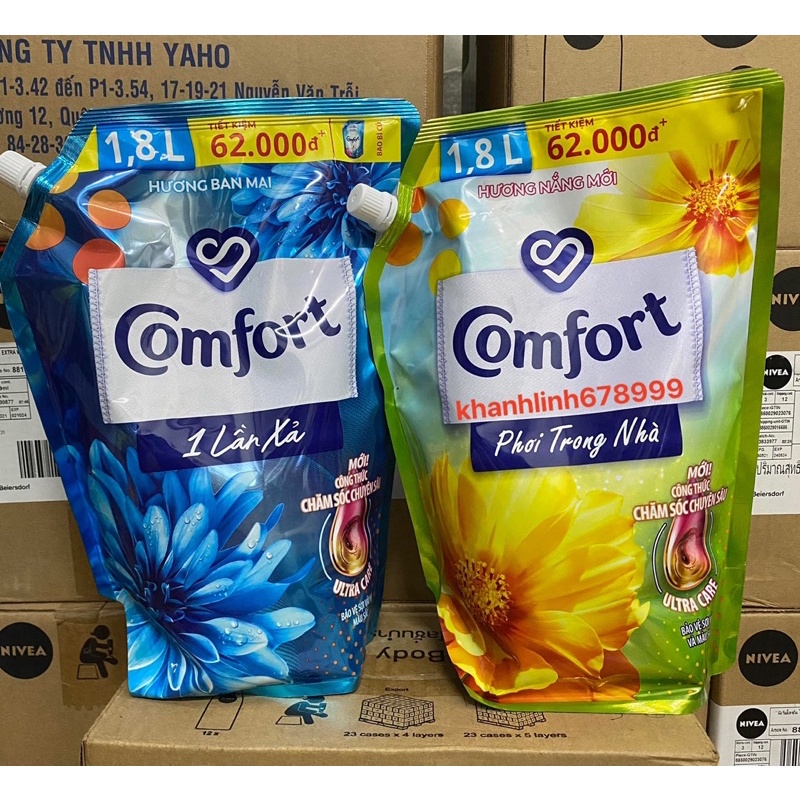 Nước xả vải Comfort 1,8L