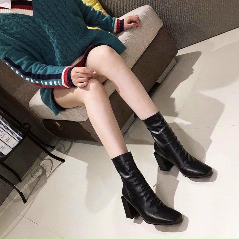 Bốt nhăn da lì | BigBuy360 - bigbuy360.vn