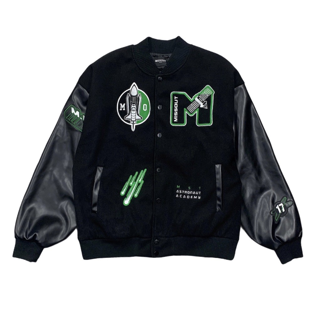 ÁO KHOÁC VARSITY SPACE GREEN MST