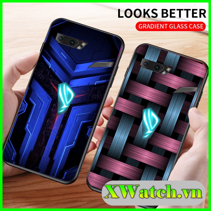 Ốp lưng phủ bóng Rog phone 2 Rogphone 3 Rogphone5 Rog phone 2 3 5 họa tiết 3D
