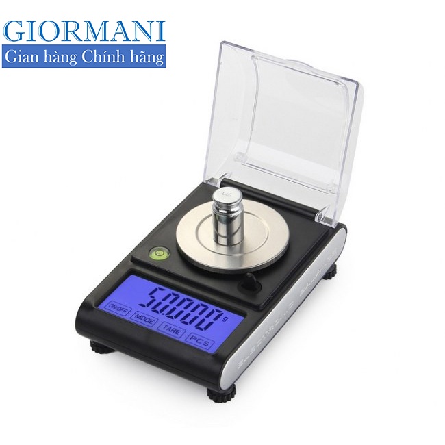 Cân tiểu ly cân vàng siêu xịn 50g-0.001g siêu chính xác MTC Series  - Hàng cao cấp GIORMANI