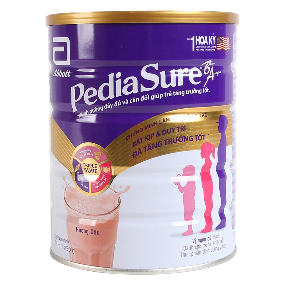 Sữa PediaSure Hộp 850g Của Úc