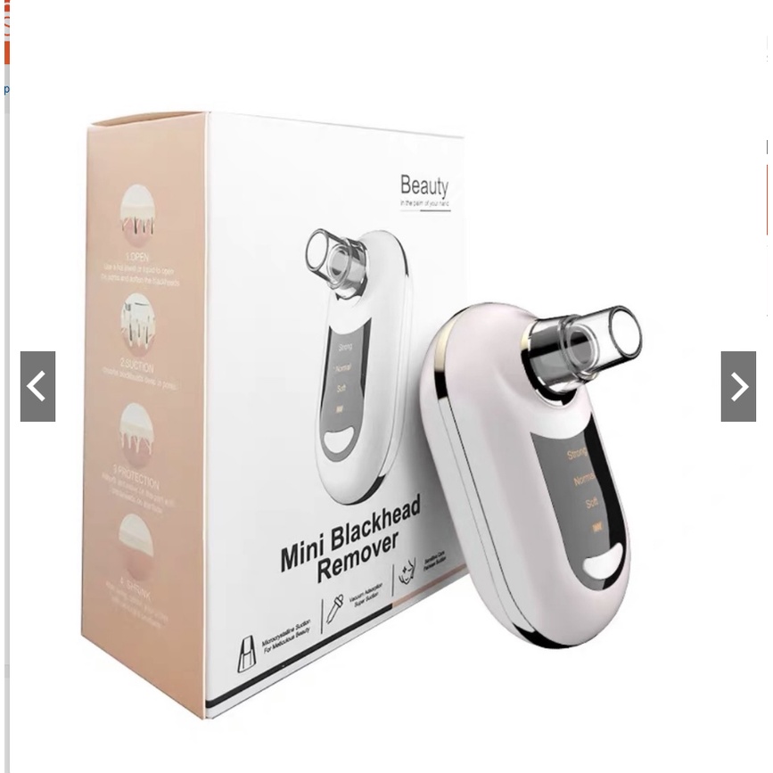 Máy Hút Mụn Mini Cầm Tay Máy Tích Điện Siêu Khỏe Hút Sạch Mụn Cám Mụn Đầu Đen, Chính Hãng