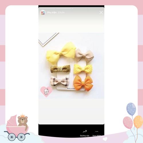 kẹp nơ cho chó mèo