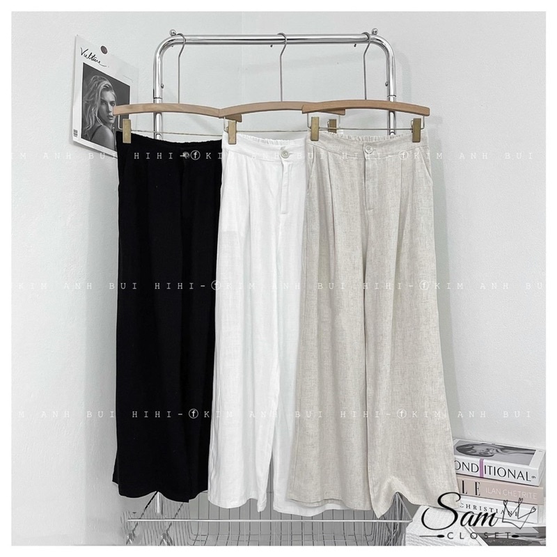 QUẦN XUÔNG ĐŨI DÁNG DÀI 1 CÚC VITAGE CHẤT ĐẸP QUẢNG CHÂU MS19772