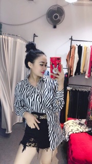 Áo sơ mi ngựa vằn