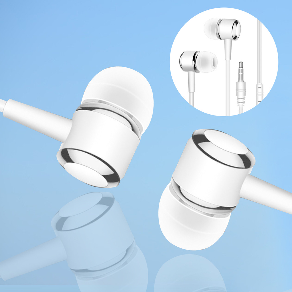 Tai Nghe Nhét Tai Jack 3.5mm Âm Thanh Siêu Trầm Chống Mồ Hôi | BigBuy360 - bigbuy360.vn