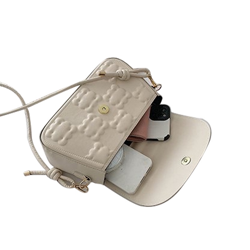 Túi Đeo Vai Khóa Nam Châm Đơn Giản Cá Tính Thời Trang Cho Nữ