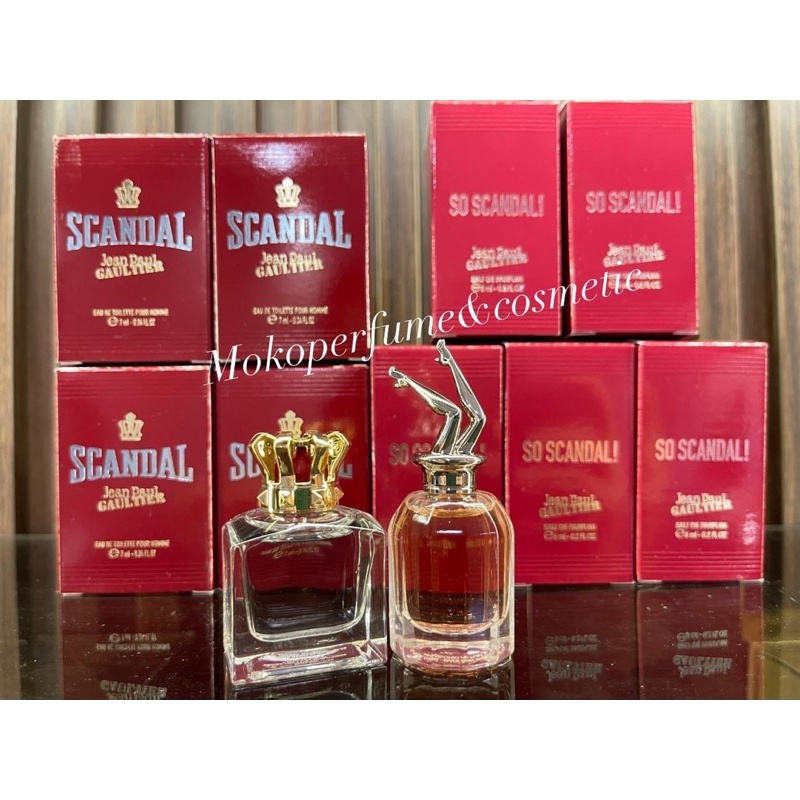 Nước hoa Scandal mini nam 7ml và So Scandal 6ml nữ