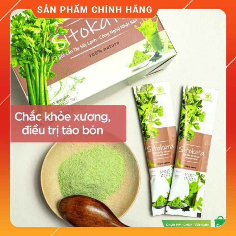 BỘT CẦN TÂY SITOKATA (1 HỘP 20 GÓI) CHÍNH HÃNG | BigBuy360 - bigbuy360.vn