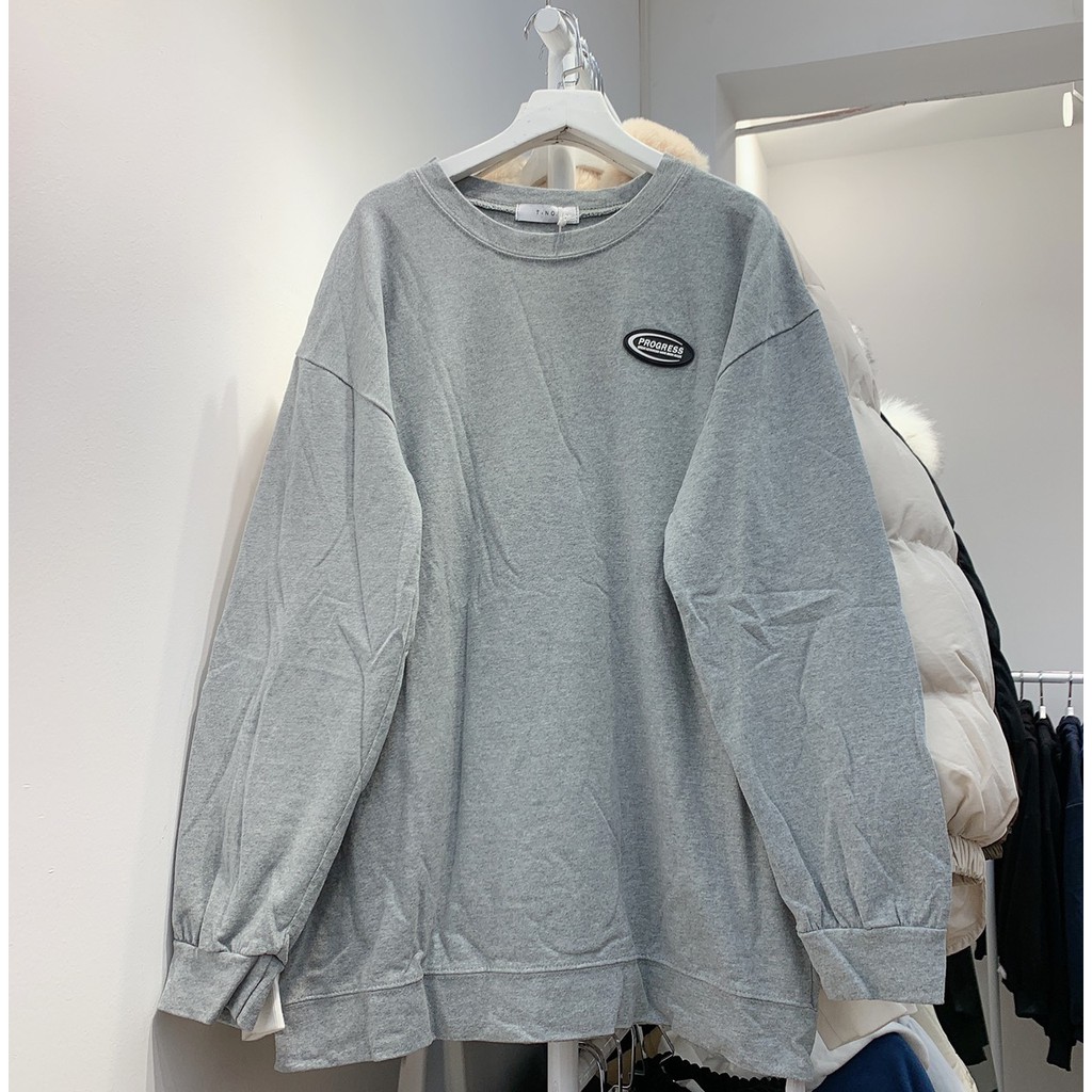 2012014 Áo nỉ tăm oversize - áo pull nỉ tăm ulzzang phù hợp thu đông | BigBuy360 - bigbuy360.vn