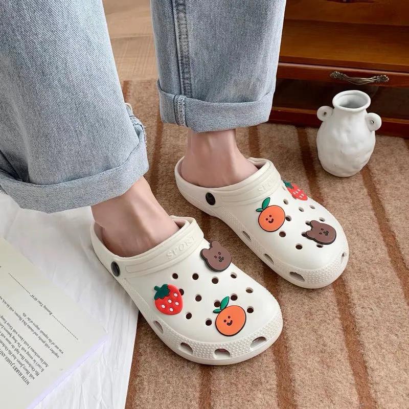 Dép Sandal Đế Dày Chống Trượt Thời Trang Mùa Hè Dành Cho Nữ
