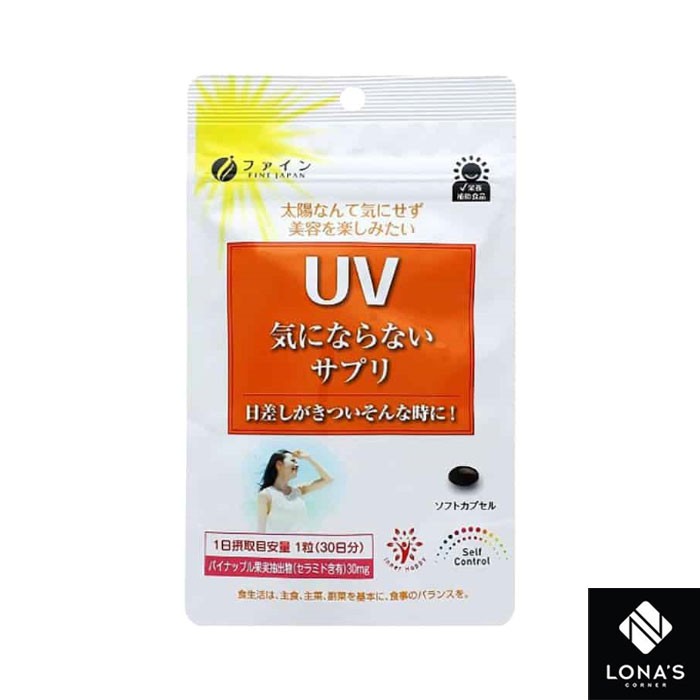 Viên uống chống nắng UV Inner Care Fine Japan giảm thâm nám 30 viên