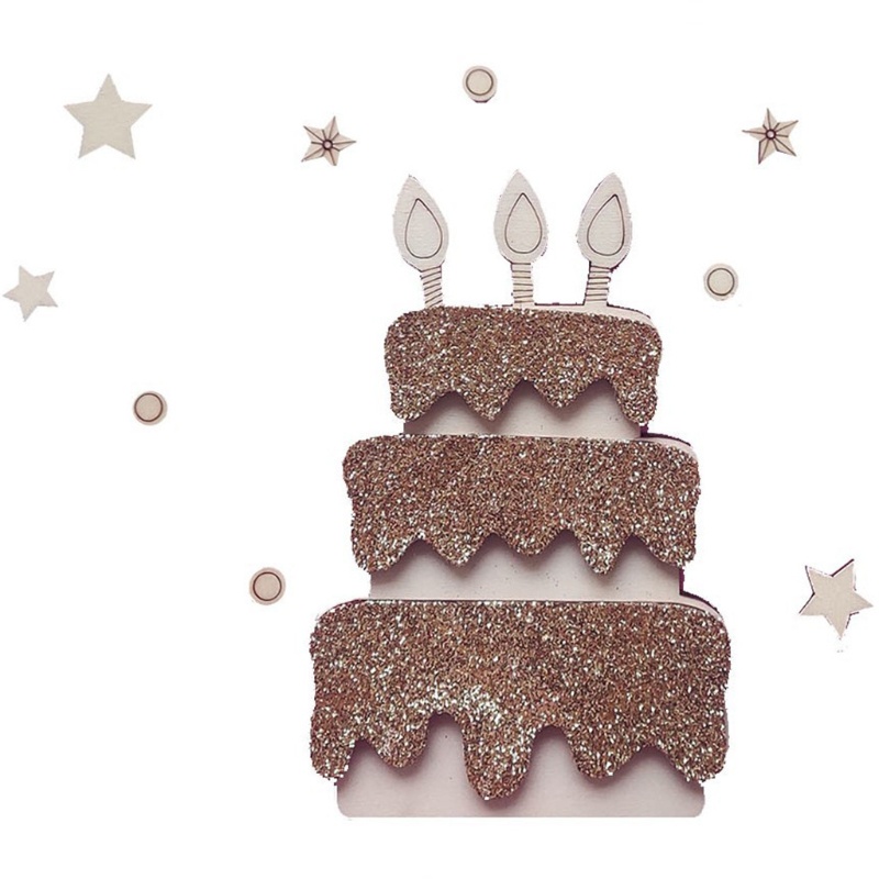 Phụ Kiện Chữ Happy Birthday Dán Tường Trang Trí Đa Ứng Dụng