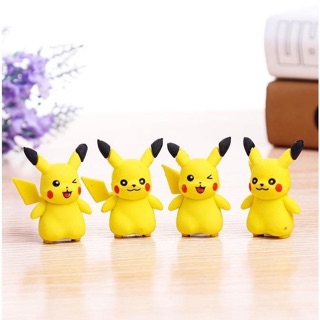 Combo 10 túi đeo silicon hình pikachu (sỉ 80k)