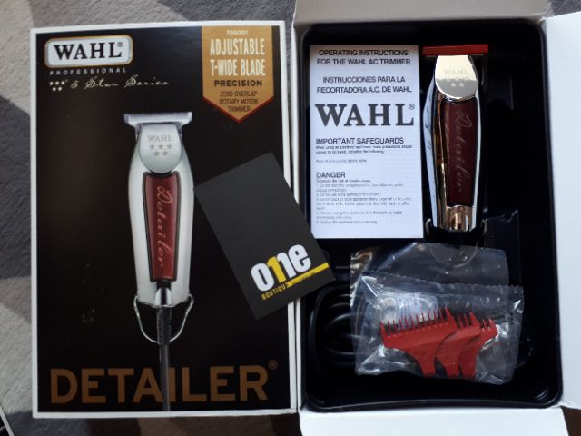 Tông đơ trấn viền Wahl Detailer - hàng nội địa Mỹ 110v