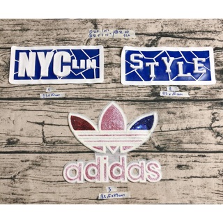 Sticker hình ủi logo thương hiệu (ko keo)