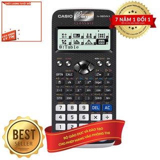 Máy tính casio fx-580vn x bảo hành 7 năm 1 đổi 1 trong năm đầu