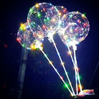 combo 5 bong bóng phát sáng đèn led Galaxy