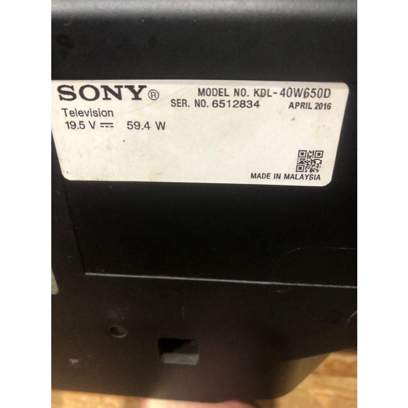 Cục nguồn tivi sony 19.5V-59.4W bản gốc sony phân phối