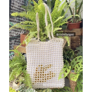 Túi lưới | túi đan móc len | net bag