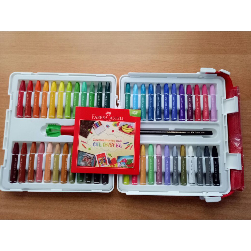 (hàng Mới Về) Bộ Dầu Lục Giác Faber Castell 48 Màu Tùy Chọn