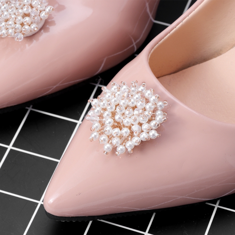 Set 2 Phụ Kiện Gắn Giày Cao Gót Trang Trí Độc Đáo