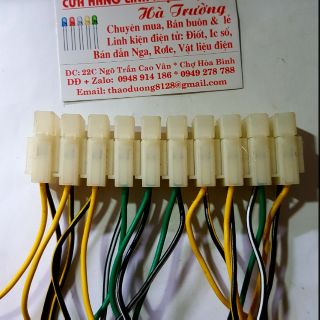 Vỏ cầu chì dẹt bé combo 5 cái