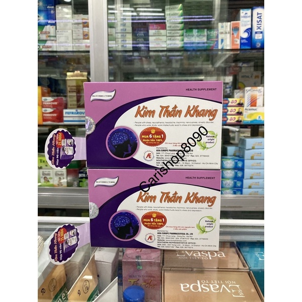 Kim thần khang mua 6h tặng 1h-hỗ trợ cho người suy nhược thần kinh,lo âu,mất ngủ