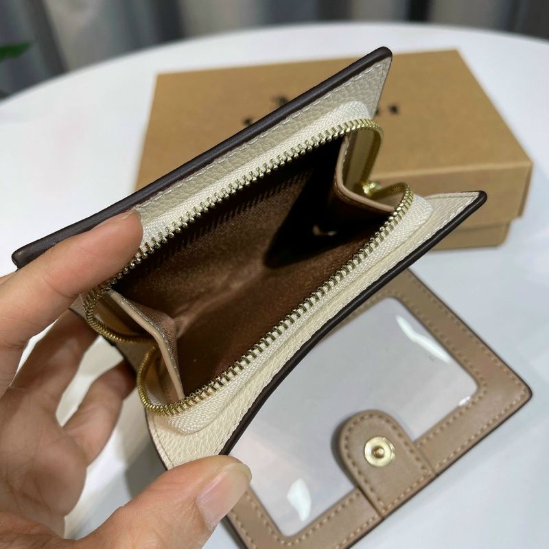 Ví C0a**ch Snap Wallet With Dancing Kitten siêu đẹp