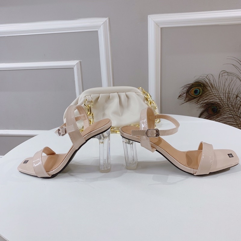 HÀNG CÓ SẴN , SANDAL GUỐC MIKA QUAI NGANG 9cm