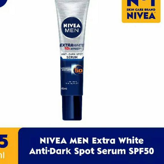 (hàng Mới Về) Tinh Chất Dưỡng Trắng Da Chống Đốm Đen Cho Nam Nivea Spf50