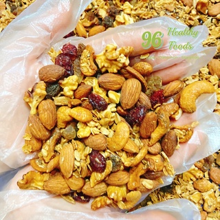 Ngũ cốc granola - 8 loại hạt nướng mật ong - ăn kiêng và giảm cân hiệu quả 500g
